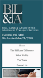 Mobile Screenshot of billlaneandassociates.com