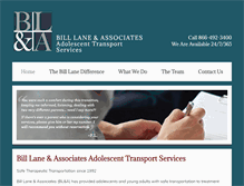 Tablet Screenshot of billlaneandassociates.com